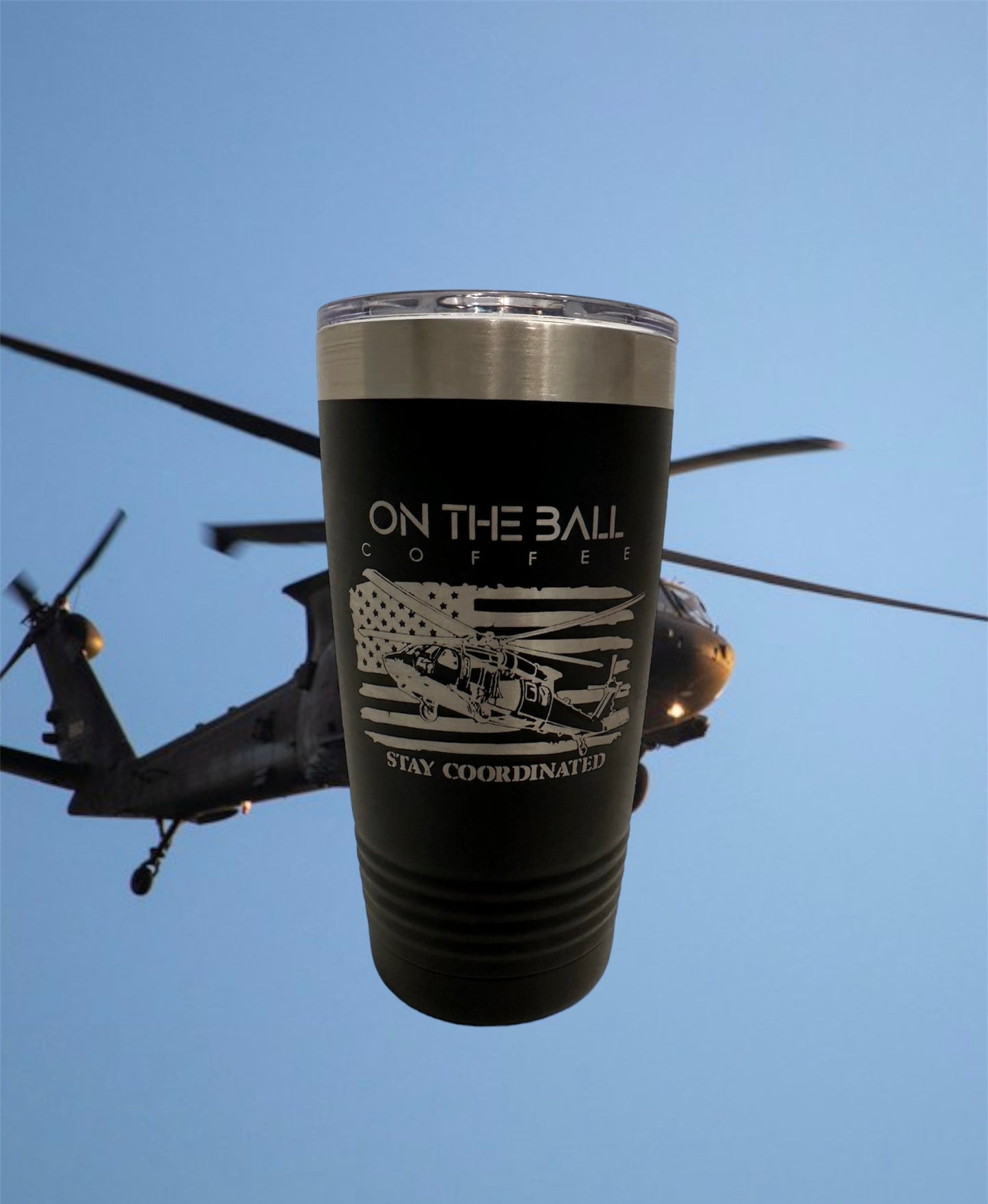 20oz Blackhawk Tumbler